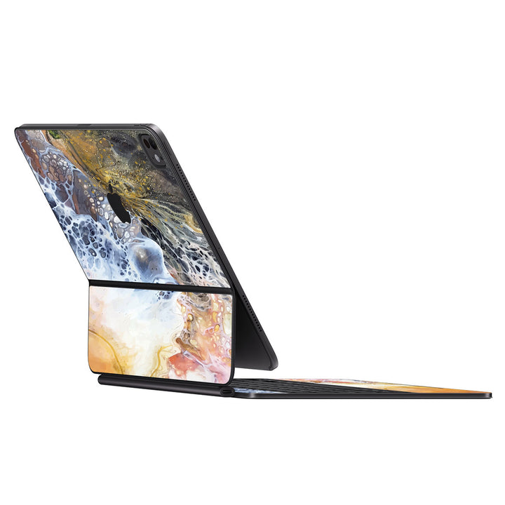 Magic Keyboard for iPad Pro 11" (M4) Oil Paint Series Coastline Skin