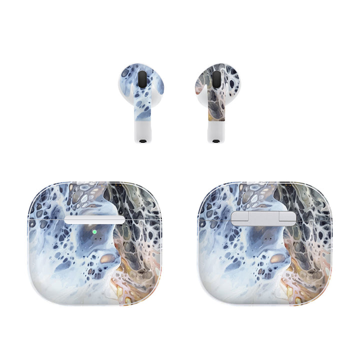 AirPods 4 Oil Paint Series Coastline Skin