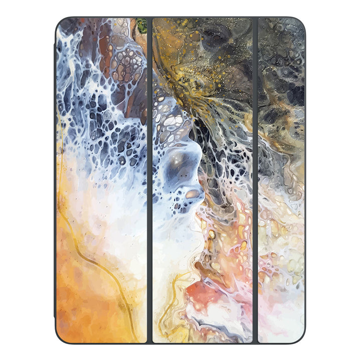 Smart Folio for iPad Pro 13-inch (M4) Oil Paint Series Coastline Skin