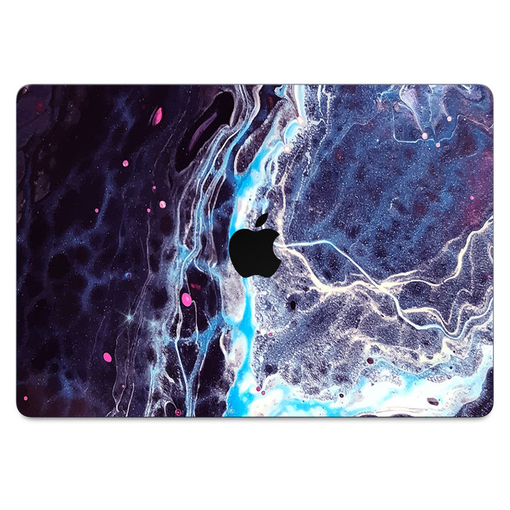 MacBook Air 15” (2025 M4) Oil Paint Series Dark Waves Skin