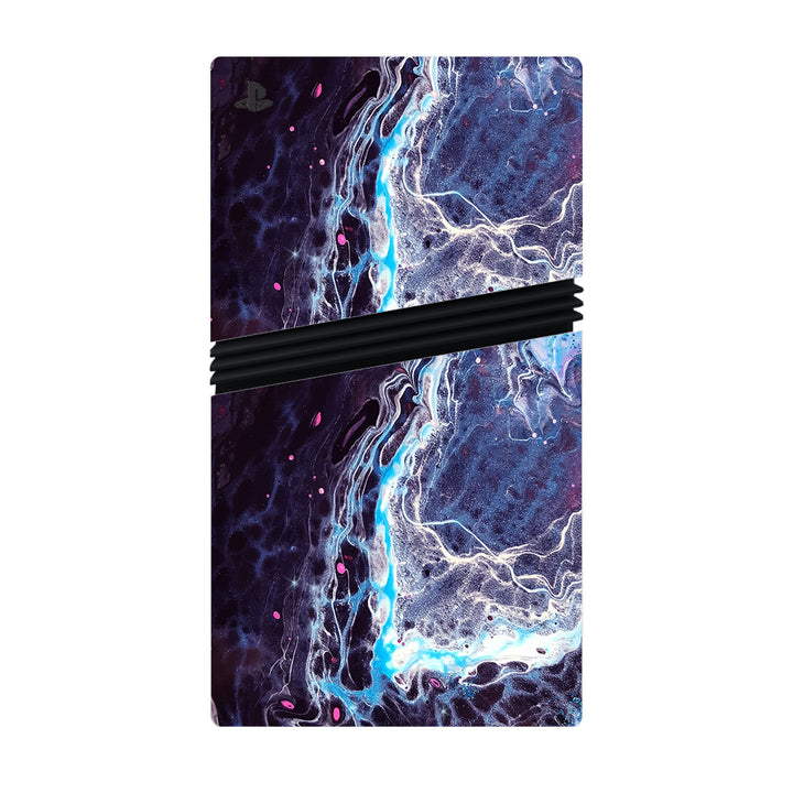 Playstation 5 Pro Oil Paint Series Dark Waves Skin