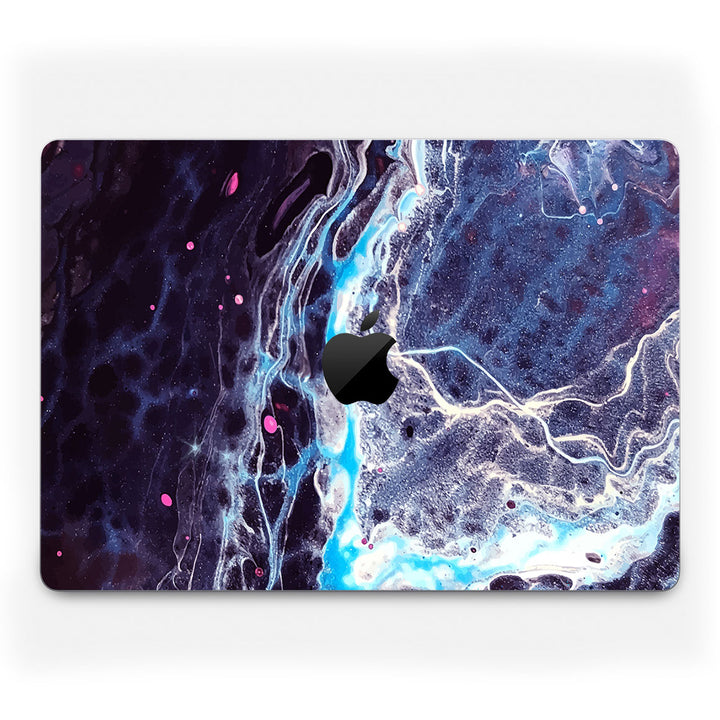 MacBook Pro 14" (2024, M4) Oil Paint Series Dark Waves Skin