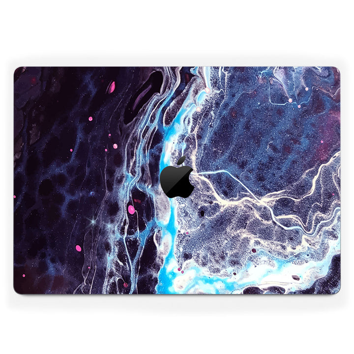 MacBook Pro 16" (2024 M4) Oil Paint Series Dark Waves Skin