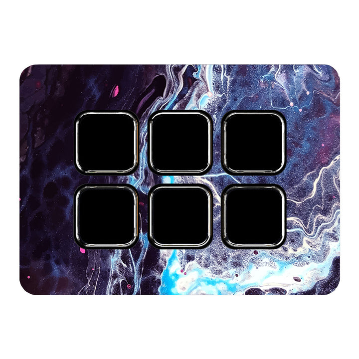 Elgato Stream Deck Mini Oil Paint Series Dark Waves Skin