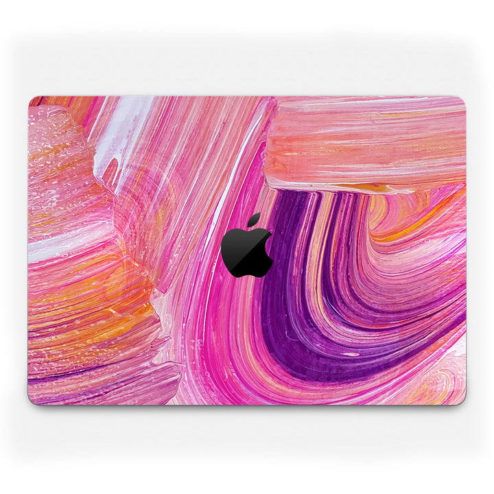 MacBook Pro 14" (2024, M4) Oil Paint Series Pink Brushed Skin