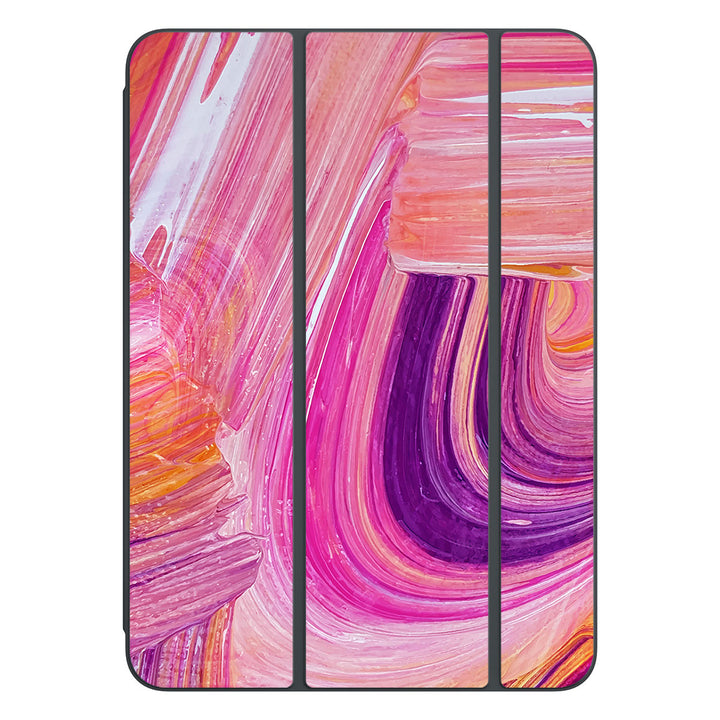 Smart Folio for iPad Pro 11-inch (M4) Oil Paint Series Pink Brushed Skin