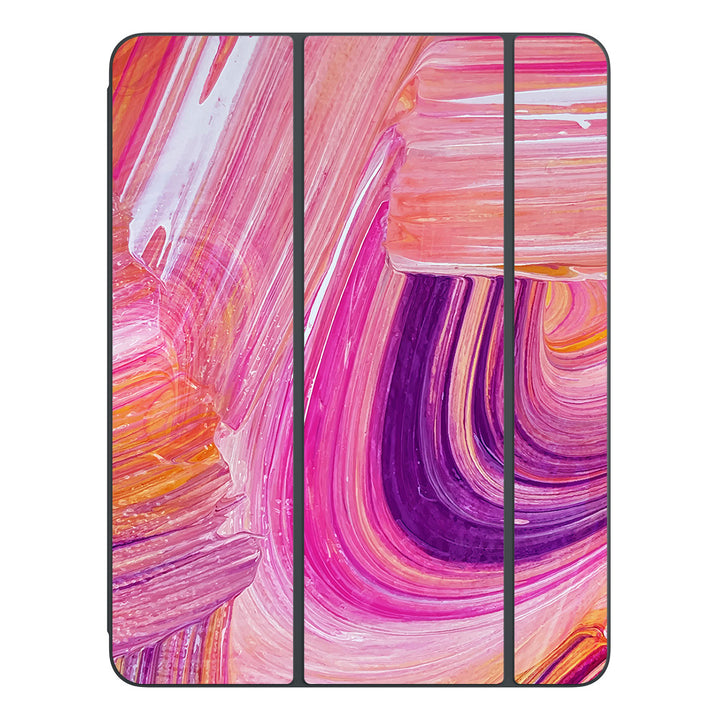 Smart Folio for iPad Pro 13-inch (M4) Oil Paint Series Pink Brushed Skin