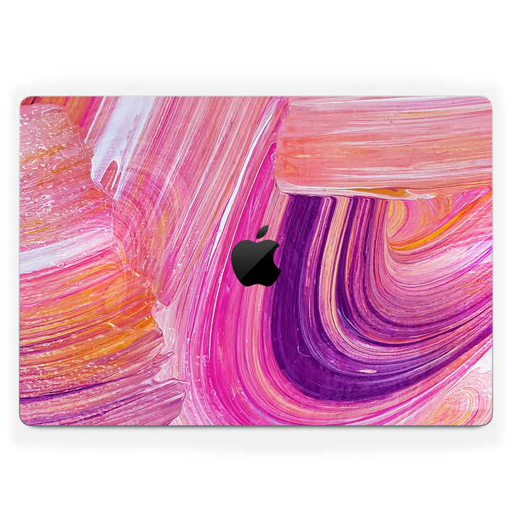 MacBook Pro 16" (2024 M4) Oil Paint Series Pink Brushed Skin