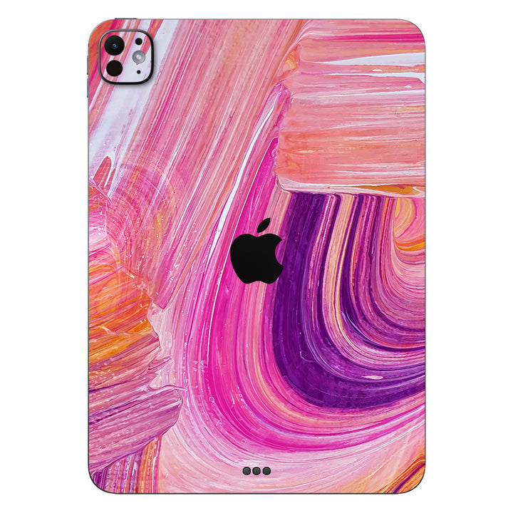 iPad Pro 11" M4 Oil Paint Series Pink Brushed Skin