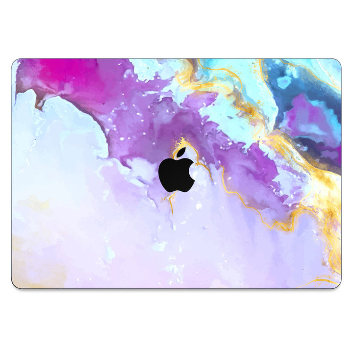 MacBook Air 13.6" (2025 M4) Oil Paint Series Pink Swirl Skin