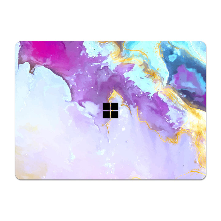 Surface Laptop 7 13.8" Oil Paint Series Pink Swirl Skin