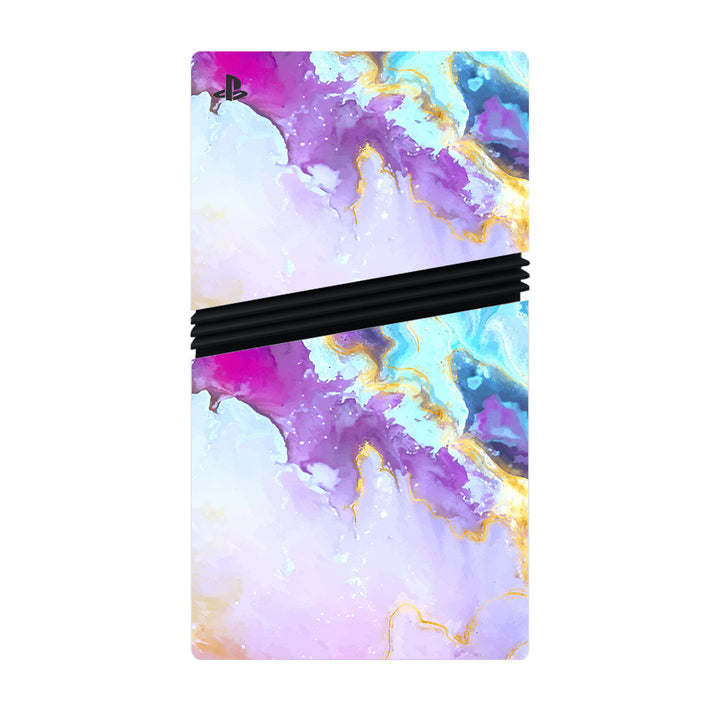 Playstation 5 Pro Oil Paint Series Pink Swirl Skin