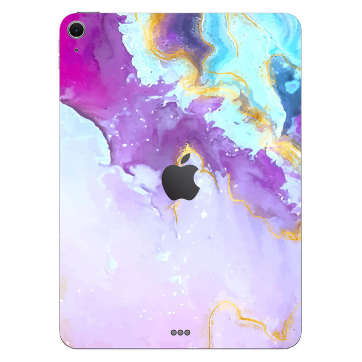 iPad Air 11" M2 Oil Paint Series Pink Swirl Skin