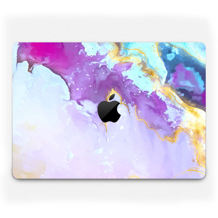 MacBook Pro 14" (2024, M4) Oil Paint Series Pink Swirl Skin