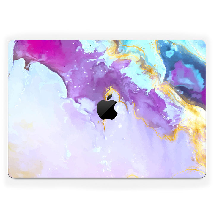 MacBook Pro 16" (2024 M4) Oil Paint Series Pink Swirl Skin