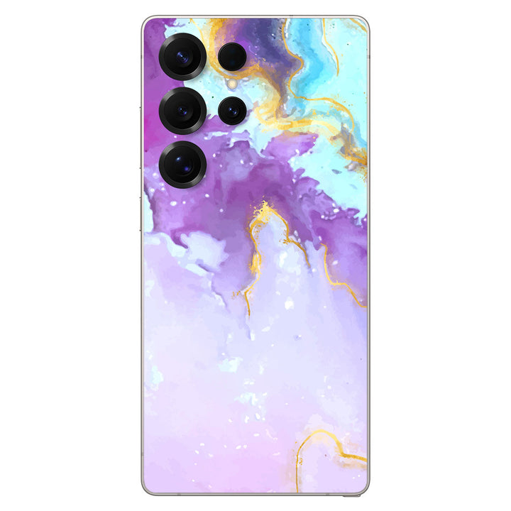 Galaxy S25 Ultra Oil Paint Series Pink Swirl Skin