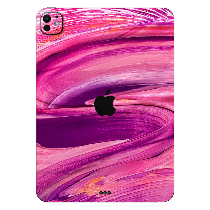 iPad Pro 11" M4 Oil Paint Series Purple Brushed Skin