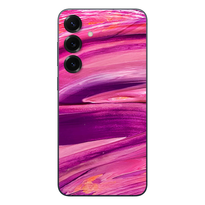 Galaxy S25 Plus Oil Paint Series Purple Brushed Skin