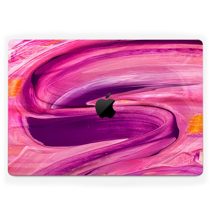 MacBook Pro 16" (2024 M4) Oil Paint Series Purple Brushed Skin