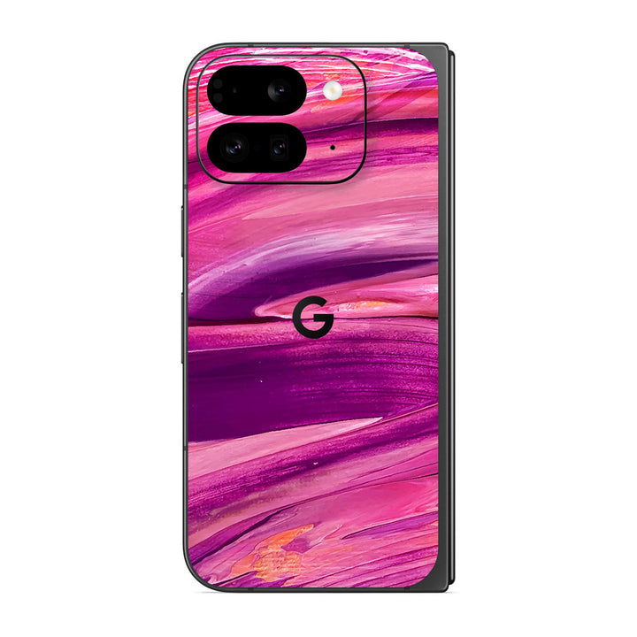 Pixel 9 Pro Fold Oil Paint Series Purple Brushed Skin