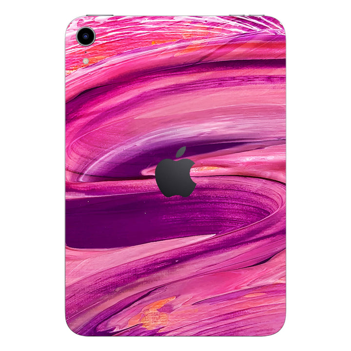 iPad Mini 7 (A17 Pro) Oil Paint Series Purple Brushed Skin