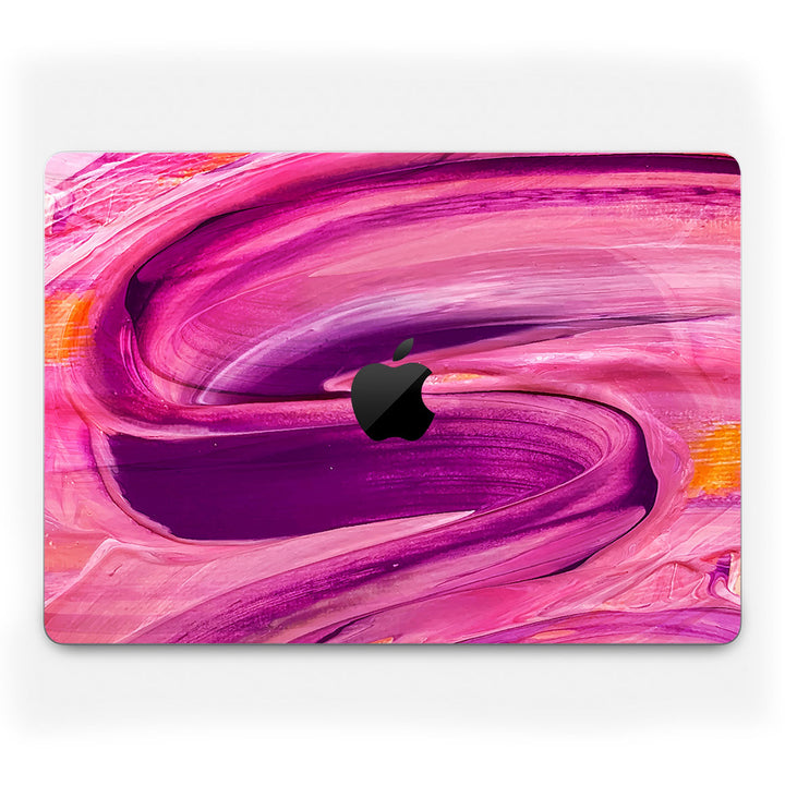 MacBook Pro 14" (2024, M4) Oil Paint Series Purple Brushed Skin