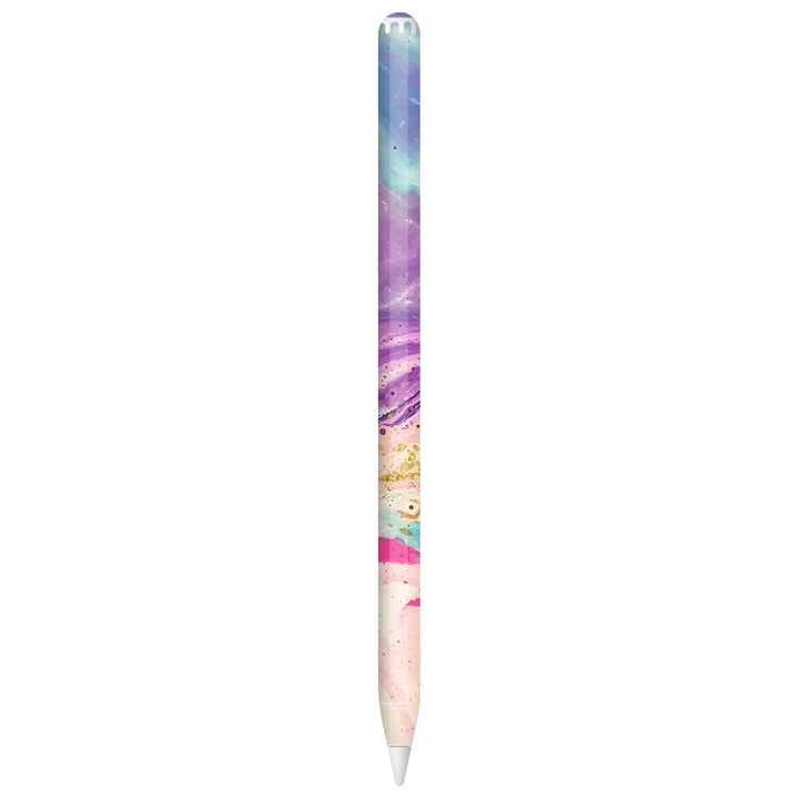 Apple Pencil Pro Oil Paint Series Purple Swirl Skin