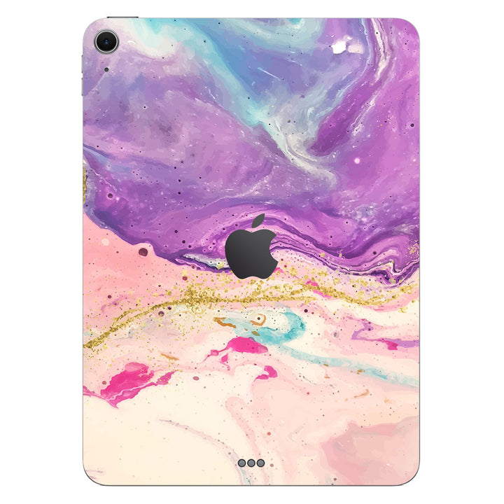 iPad Air 11" M2 Oil Paint Series Purple Swirl Skin