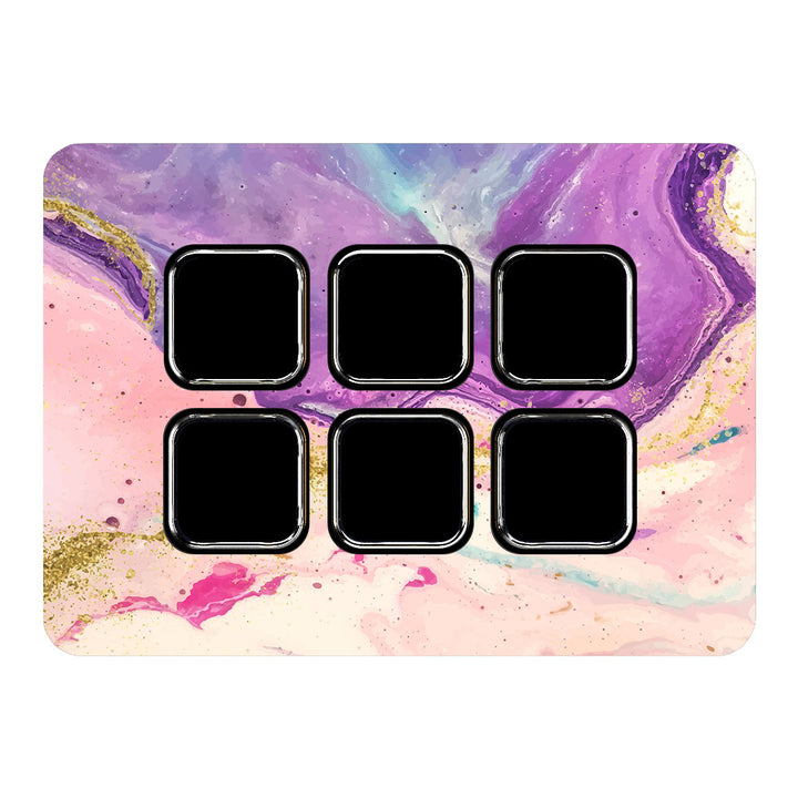 Elgato Stream Deck Mini Oil Paint Series Purple Swirl Skin