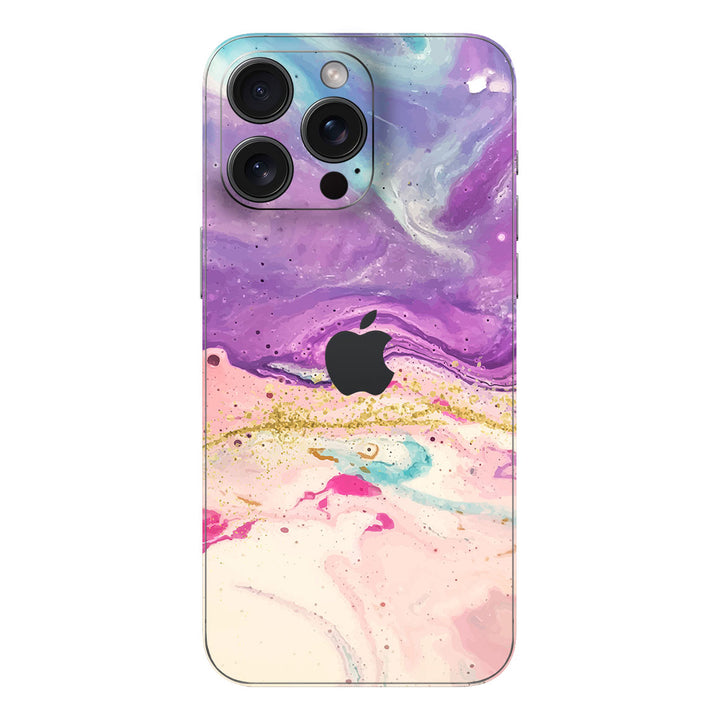 iPhone 16 Pro Max Oil Paint Series Purple Swirl