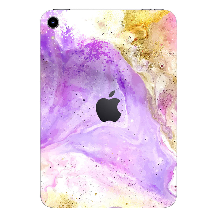 iPad Mini 7 (A17 Pro) Oil Paint Series Rainbow Swirl Skin