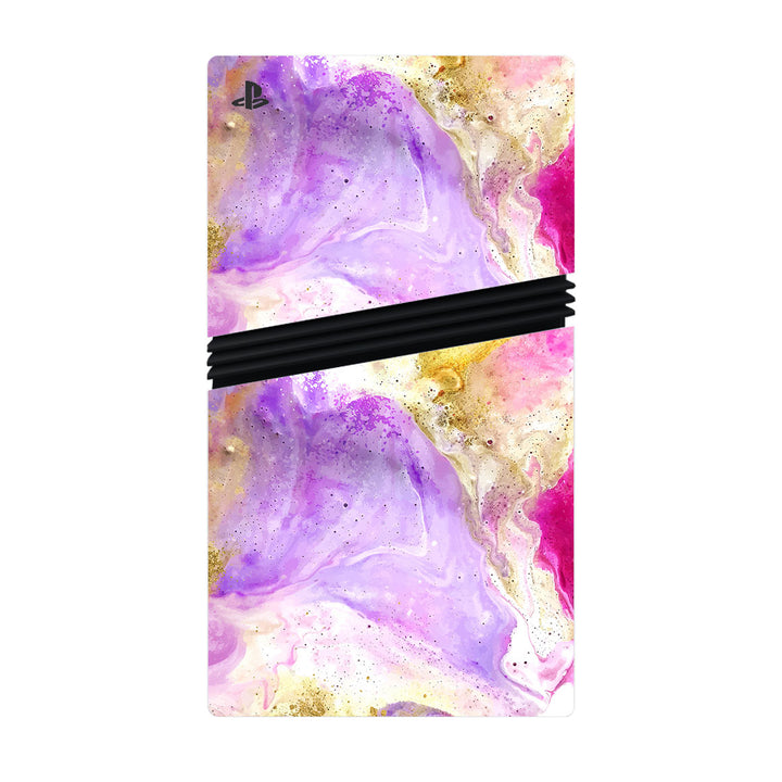 Playstation 5 Pro Oil Paint Series Rainbow Swirl Skin