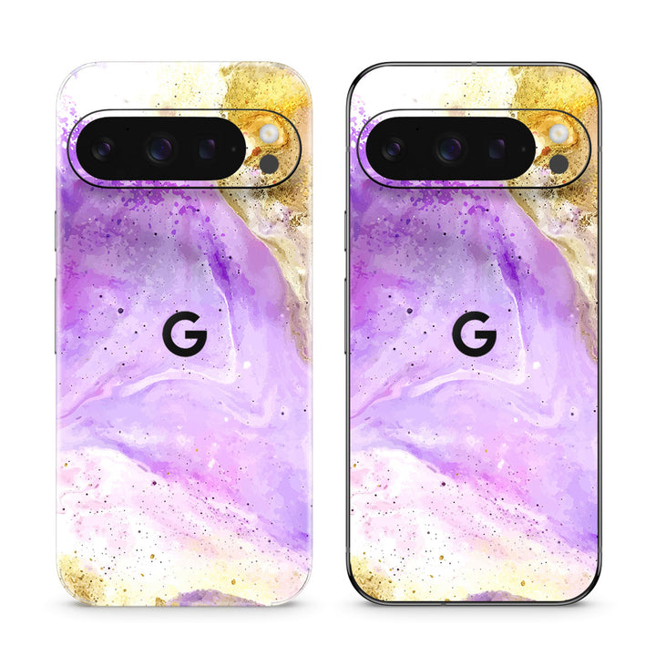 Pixel 9 Pro Oil Paint Series Rainbow Swirl Skin