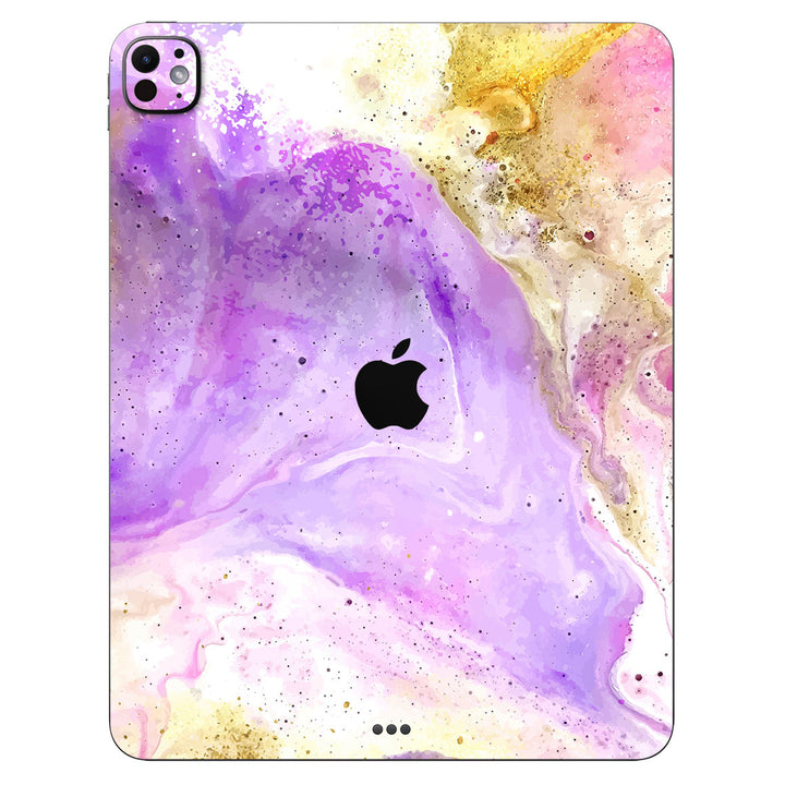 iPad Pro 13" M4 Oil Paint Series Rainbow Swirl Skin