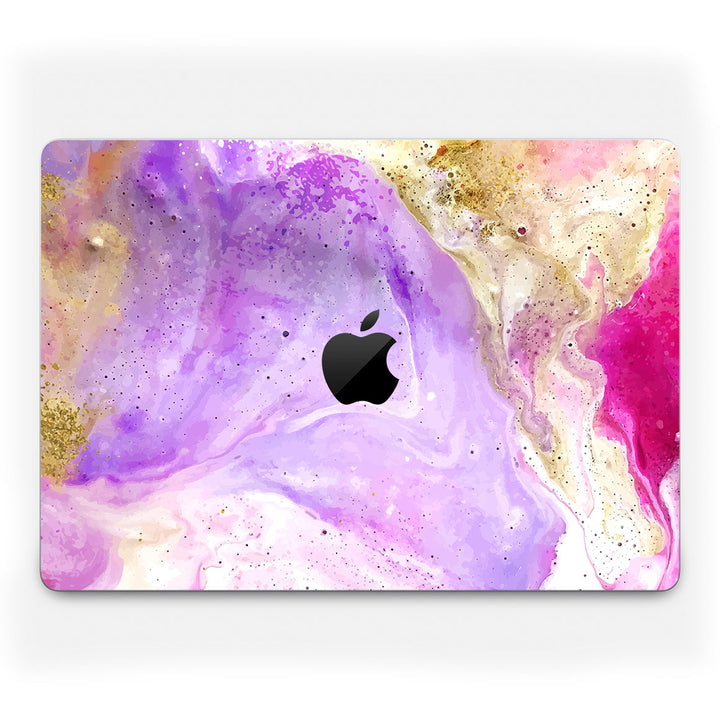 MacBook Pro 14" (2024, M4) Oil Paint Series Rainbow Swirl Skin