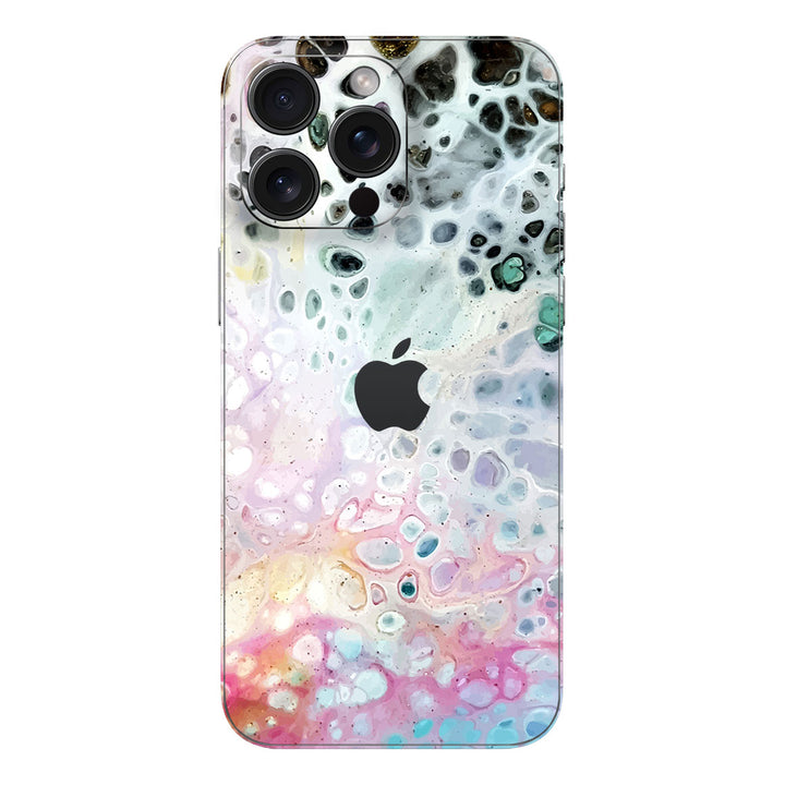 iPhone 16 Pro Max Oil Paint Series Rainbow Waves