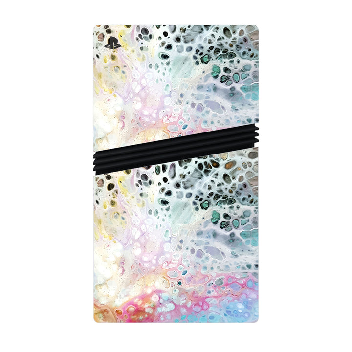 Playstation 5 Pro Oil Paint Series Rainbow Waves Skin