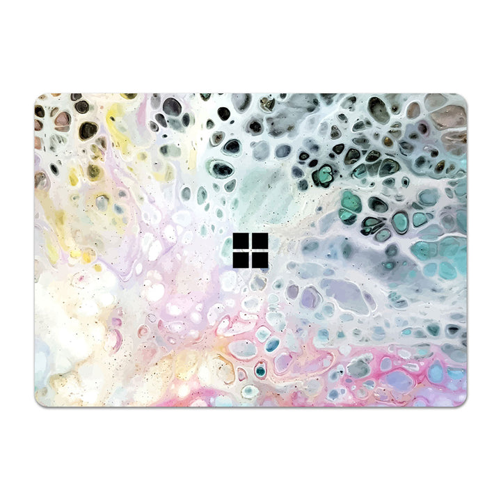 Surface Laptop 7 15" Oil Paint Series Rainbow Waves Skin