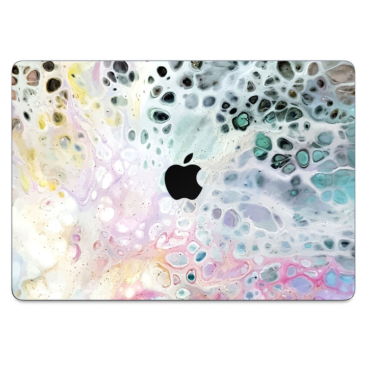 MacBook Air 15” (2025 M4) Oil Paint Series Rainbow Waves Skin