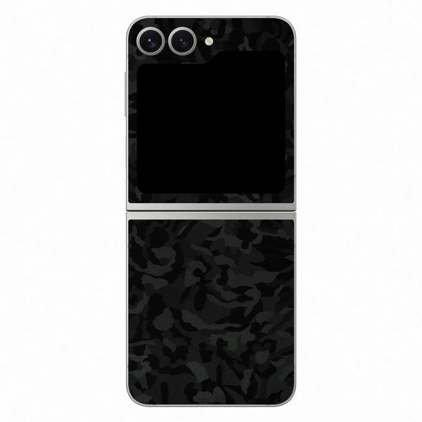 Galaxy Z Flip 6 Shade Series Black Skin