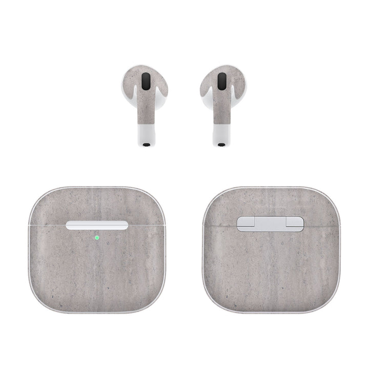 AirPods 4 Stone Series Concrete Skin