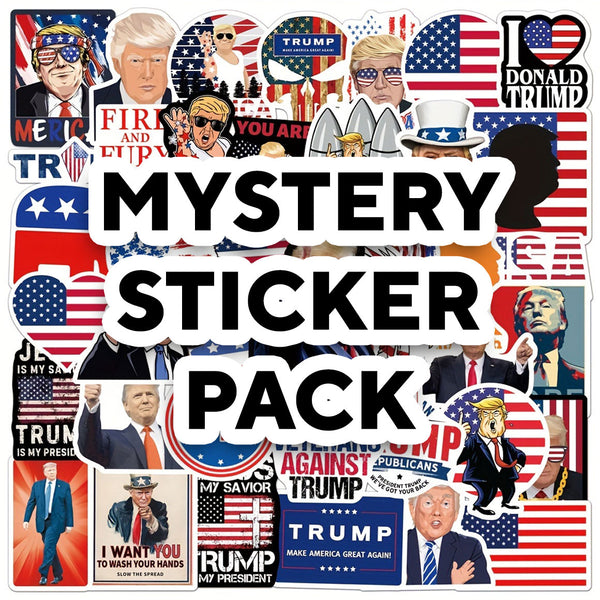 TRUMP - Mystery Sticker Pack - 50pcs