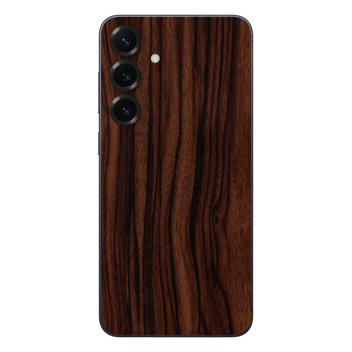 Galaxy S25 Plus Wood Series Ebony Skin