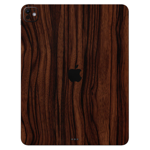 iPad Pro 13" M4 Wood Series Ebony Skin