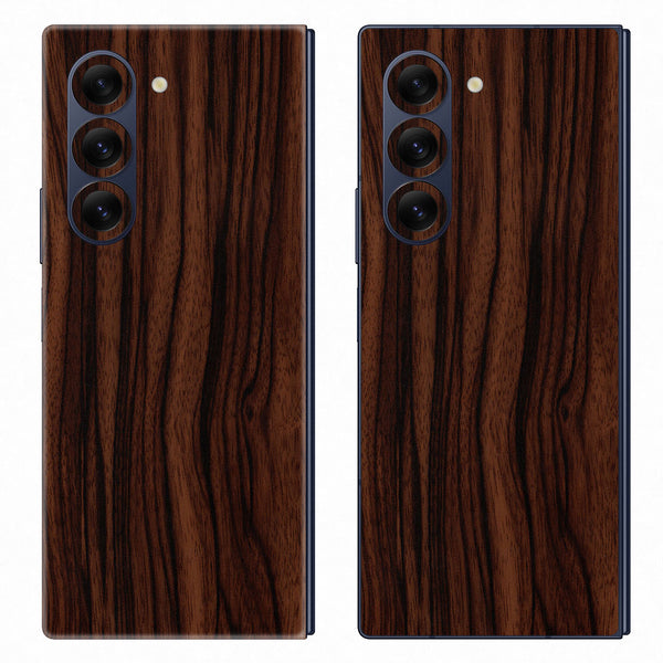 Galaxy Z Fold 6 Wood Series Ebony Skin