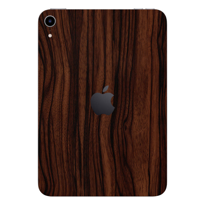 iPad Mini 7 (A17 Pro) Wood Series Ebony Skin