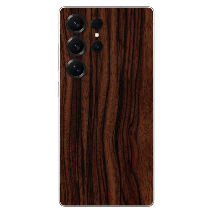 Galaxy S25 Ultra Wood Series Ebony Skin