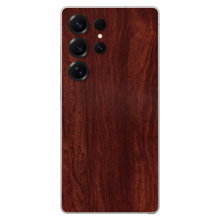 Galaxy S25 Ultra Wood Series Mahogany Skin