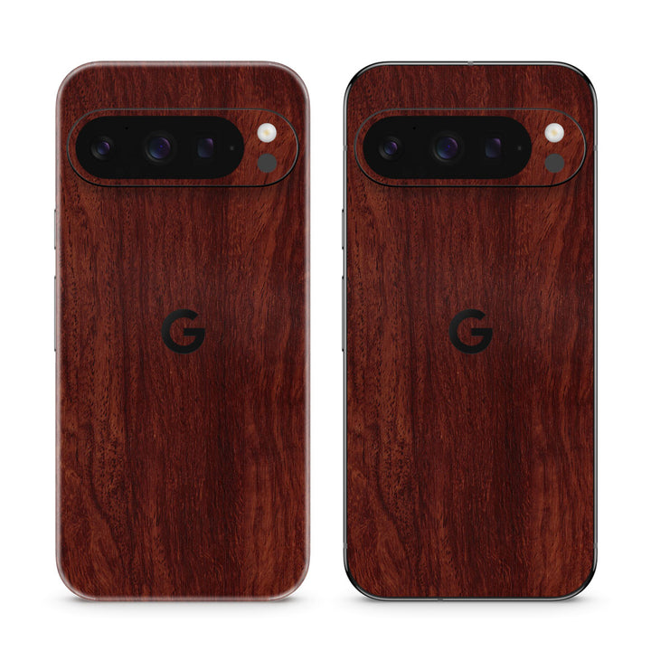 Pixel 9 Pro Wood Series Mahogany Skin