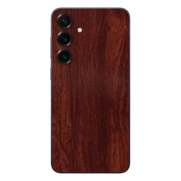 Galaxy S25 Plus Wood Series Mahogany Skin